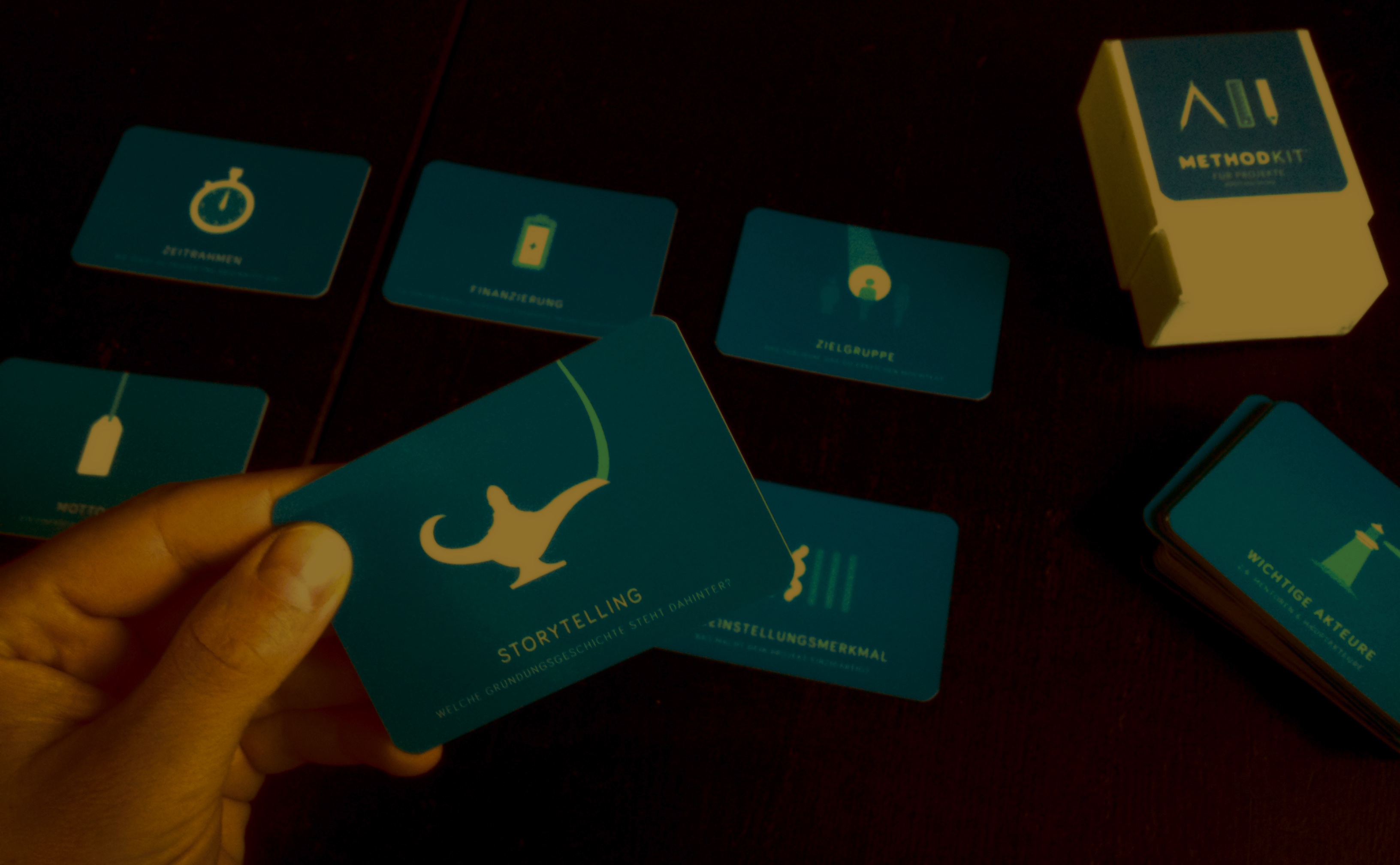 methodkit showing the project management cards